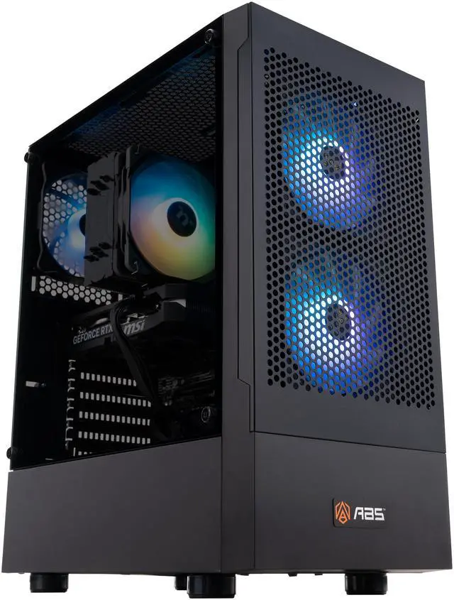 Alt view image 2 of 8 - ABS Favonius Aqua Gaming PC - Windows 11 - Intel Core i7-14700F - GeForce RTX 5060 - DLSS 4 - AI-Powered Performance - 32GB DDR4 3200MHz - 1TB M.2 NVMe SSD - FA14700F5060