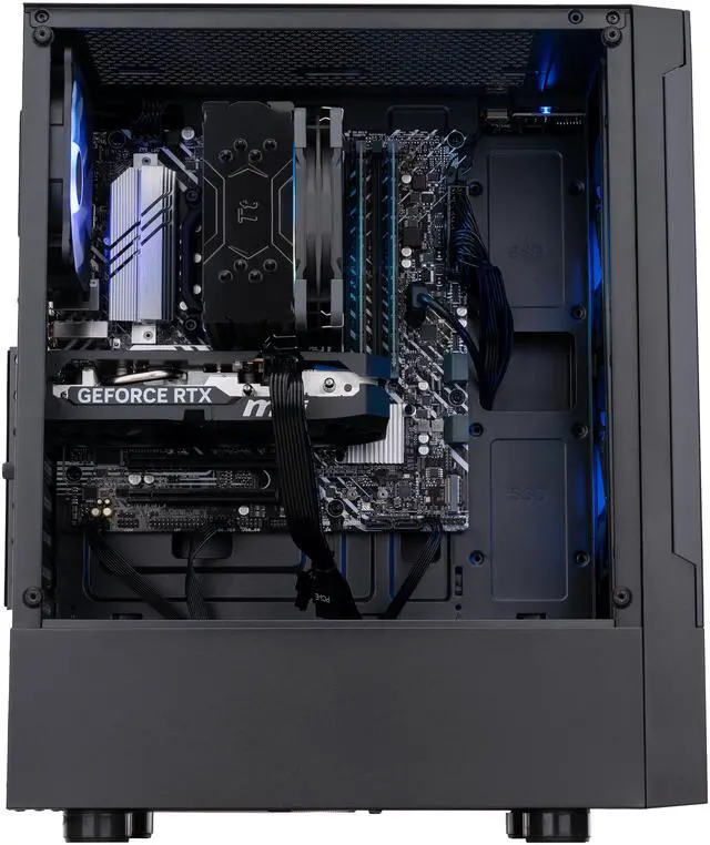 Alt view image 4 of 8 - ABS Favonius Aqua Gaming PC - Windows 11 - Intel Core i7-14700F - GeForce RTX 5060 - DLSS 4 - AI-Powered Performance - 32GB DDR4 3200MHz - 1TB M.2 NVMe SSD - FA14700F5060