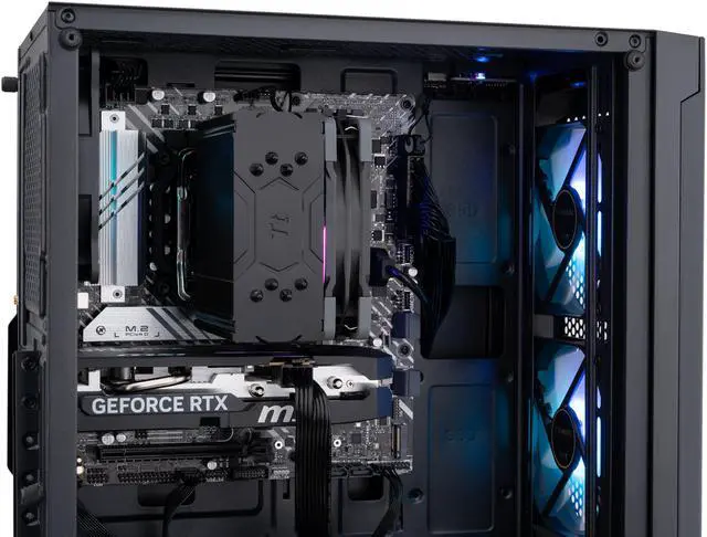 Alt view image 7 of 8 - ABS Favonius Aqua Gaming PC - Windows 11 - Intel Core i7-14700F - GeForce RTX 5060 - DLSS 4 - AI-Powered Performance - 32GB DDR4 3200MHz - 1TB M.2 NVMe SSD - FA14700F5060