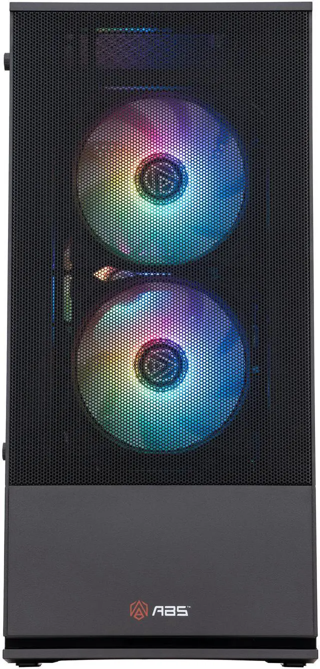 Alt view image 2 of 7 - ABS Cyclone Aqua Gaming PC - Windows 11 - Intel Core 5 Processor 120 - GeForce RTX 5060 - DLSS 4 - AI-Powered Performance - 32GB DDR4 3200MHz - 1TB M.2 NVMe SSD - CA120F5060