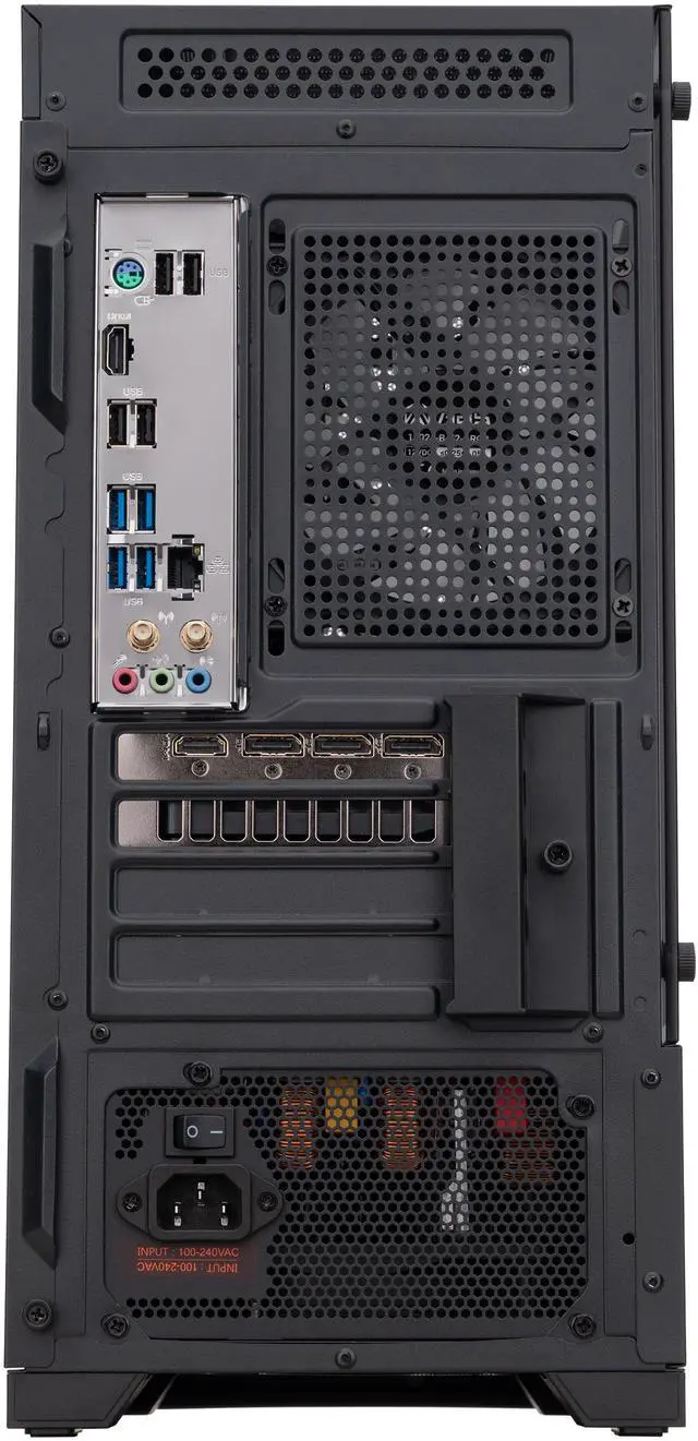 Alt view image 6 of 8 - ABS Cyclone Aqua Gaming PC - Windows 11 - Intel Core i5-14400F - GeForce RTX 5060 - DLSS 4 - AI-Powered Performance - 32GB DDR4 3200MHz - 1TB M.2 NVMe SSD - CA14400F50604