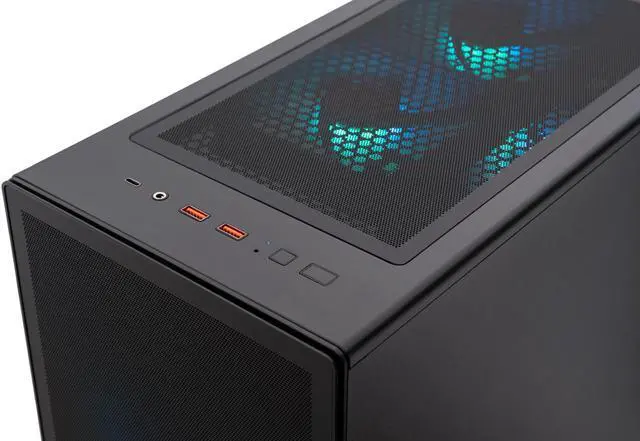 Alt view image 5 of 8 - ABS Stratos Aqua Gaming PC - Windows 11 - Intel Core i9-14900KF - GeForce RTX 5070 Ti - DLSS 4 - AI-Powered Performance - 32GB DDR5 6400MHz - 2TB M.2 NVMe SSD - SA14900KF5070TI
