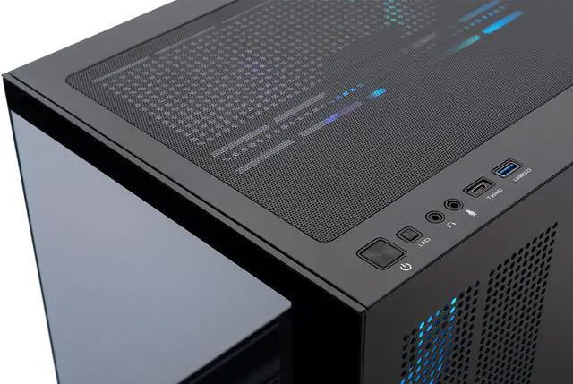 Alt view image 5 of 8 - ABS Flux II Aqua Gaming PC - Windows 11 - Intel Core i5-14400F - GeForce RTX 5060 - DLSS 4 - AI-Powered Performance - 32GB DDR4 3200MHz - 1TB M.2 NVMe SSD - FIIA14400F5060