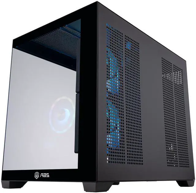 Alt view image 8 of 8 - ABS Flux II Aqua Gaming PC - Windows 11 - Intel Core 5 120F - GeForce RTX 5060 - DLSS 4 - AI-Powered Performance - 32GB DDR4 3200MHz - 1TB M.2 NVMe SSD - FA120F5060