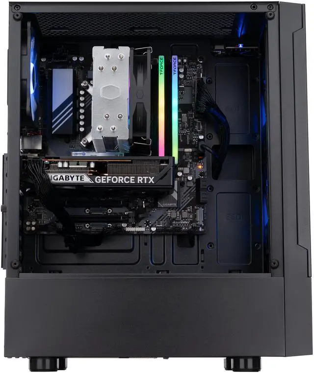 Alt view image 3 of 7 - ABS Flavonius Aqua Gaming PC - Windows 11 - Intel Core i7-14700F - GeForce RTX 5060 - DLSS 4 - AI-Powered Performance - 32GB DDR5 6400 - 1TB M.2 NVMe SSD - FA14700F50602