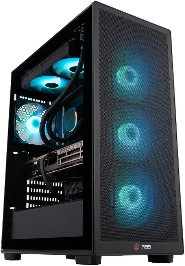 Main image of ABS Stratos Aqua Gaming PC - Windows 11 - Intel Core Ultra 9 285K - GeForce RTX 5080 - DLSS 4 - AI-Powered Performance - 32GB DDR5 6400 - 2TB M.2 NVMe SSD - SA285K5080