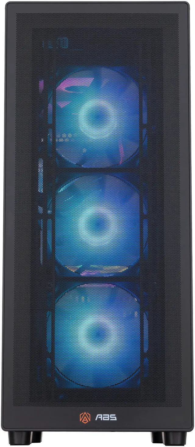Alt view image 3 of 8 - ABS Stratos Ruby Gaming PC - Windows 11 - AMD Ryzen 7 7800X3D - Radeon RX 9070 XT 16GB - 32GB DDR5 6400 - 1TB M.2 NVMe SSD - SR7800X3D9070XT