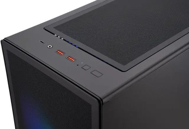 Alt view image 5 of 8 - ABS Stratos Ruby Gaming PC - Windows 11 - AMD Ryzen 7 7800X3D - Radeon RX 9070 XT 16GB - 32GB DDR5 6400 - 1TB M.2 NVMe SSD - SR7800X3D9070XT