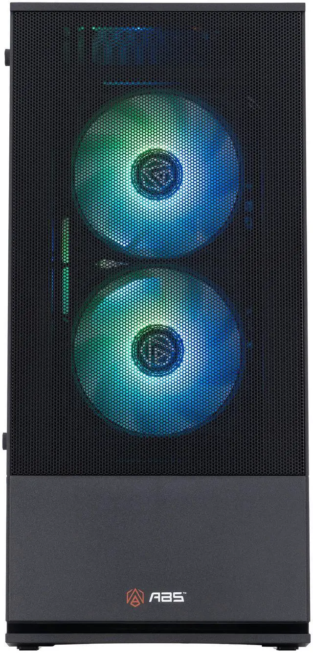 Alt view image 2 of 7 - ABS Cyclone Aqua Gaming PC - Windows 11 - Intel Core i5-14400F - RTX 5060 8GB - DLSS 4 - AI-Powered Performance - 32GB DDR4 3200 - 1TB M.2 NVMe SSD - CA14400F50605