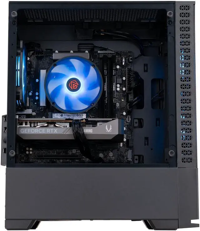 Alt view image 3 of 7 - ABS Cyclone Aqua Gaming PC - Windows 11 - Intel Core i5-14400F - RTX 5060 8GB - DLSS 4 - AI-Powered Performance - 32GB DDR4 3200 - 1TB M.2 NVMe SSD - CA14400F50605