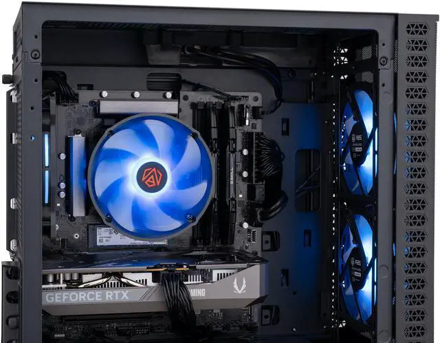 Alt view image 6 of 7 - ABS Cyclone Aqua Gaming PC - Windows 11 - Intel Core i5-14400F - RTX 5060 8GB - DLSS 4 - AI-Powered Performance - 32GB DDR4 3200 - 1TB M.2 NVMe SSD - CA14400F50605