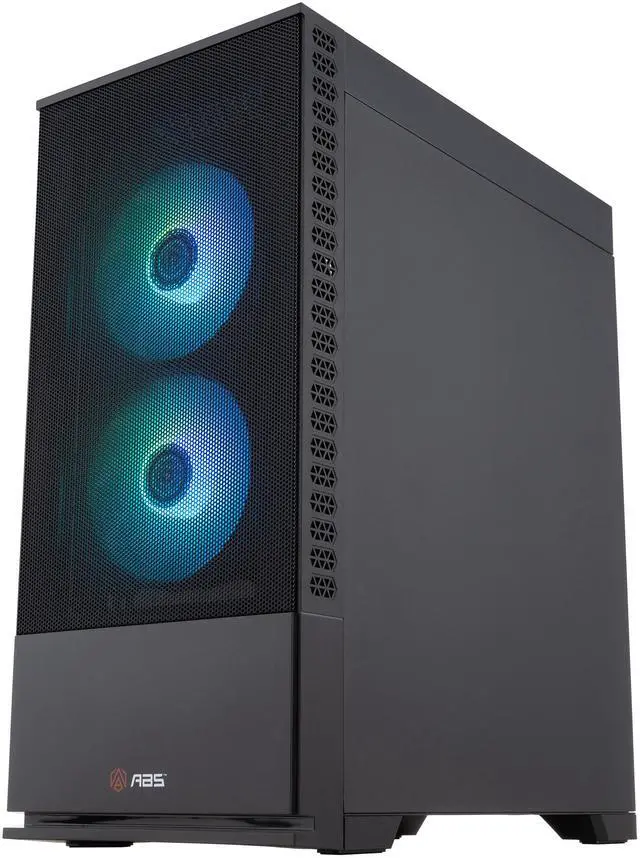 Alt view image 7 of 7 - ABS Cyclone Aqua Gaming PC - Windows 11 - Intel Core i5-14400F - RTX 5060 8GB - DLSS 4 - AI-Powered Performance - 32GB DDR4 3200 - 1TB M.2 NVMe SSD - CA14400F50605