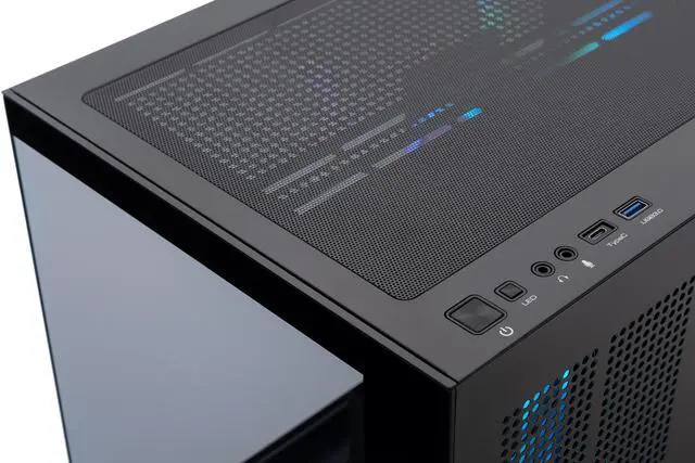 Alt view image 5 of 8 - ABS Flux II Aqua Gaming PC Powered by Asus - Windows 11 - Intel Core i5-14400F - RTX 5060 8GB - DLSS 4 - AI-Powered Performance - 32GB DDR4 3200 - 1TB M.2 NVMe SSD - FIIA14400F50602