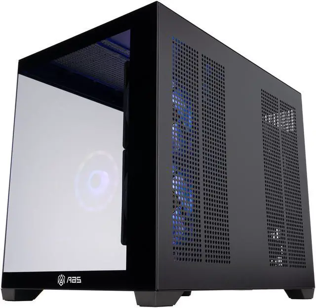 Alt view image 8 of 8 - ABS Flux II Aqua Gaming PC Powered by Asus - Windows 11 - Intel Core i5-14400F - RTX 5060 8GB - DLSS 4 - AI-Powered Performance - 32GB DDR4 3200 - 1TB M.2 NVMe SSD - FIIA14400F50602