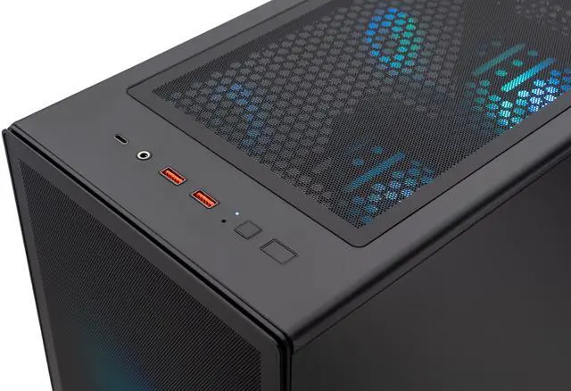 Alt view image 4 of 7 - ABS Stratos Ruby Gaming PC Powered by Asus - Windows 11 - AMD Ryzen 7 9700X - Radeon RX 9070 XT  16GB - 32GB DDR5 6400 - 1TB M.2 NVMe SSD - SR9700X9070XT