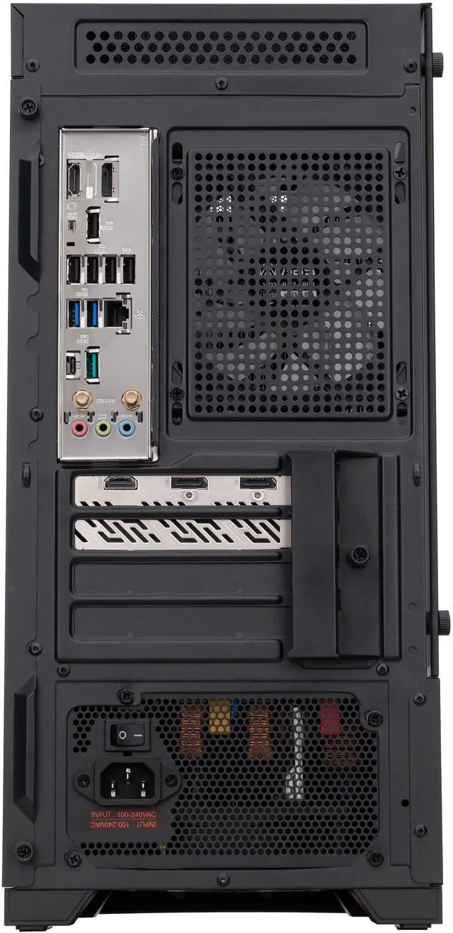 Alt view image 6 of 8 - ABS Cyclone Ruby Gaming PC - Windows 11 - AMD Ryzen 5 9600X - Radeon RX 9060 XT 16GB - 32GB DDR5 6000 - 1TB M.2 NVMe SSD - CR9600X9060XT