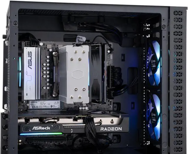 Alt view image 7 of 8 - ABS Cyclone Ruby Gaming PC - Windows 11 - AMD Ryzen 5 9600X - Radeon RX 9060 XT 16GB - 32GB DDR5 6000 - 1TB M.2 NVMe SSD - CR9600X9060XT