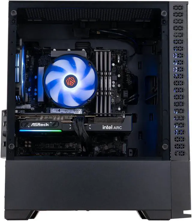 Alt view image 4 of 8 - ABS Cyclone Aqua Gaming PC - Windows 11 - Intel Core i5-13400F - Intel Arc B580 12GB - 32GB DDR4 3200 - 1TB M.2 NVMe SSD - CA13400FB5803