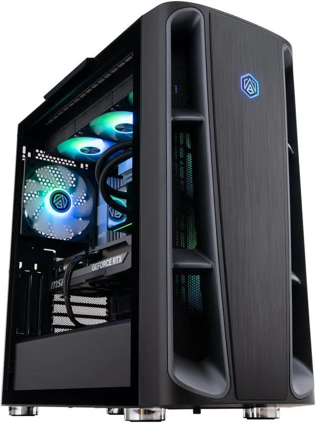 ABS Kaze II Ruby Gaming PC - Windows 11 - AMD Ryzen 7 9800X3D - GeForce RTX 5080 - DLSS 4 - AI-Powered Performance - 32GB DDR5 6400 - 2TB M.2 NVMe SSD - KIIR9800X3D5080