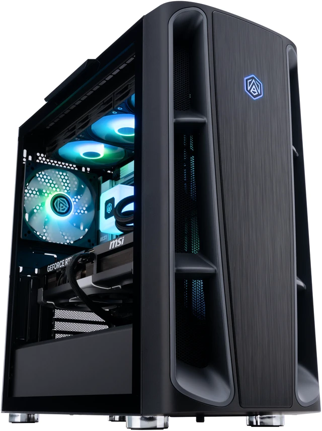 Main image of ABS Kaze II Ruby Prebuilt Gaming PC - Windows 11 - AMD Ryzen 7 9800X3D - GeForce RTX 5090 32GB - DLSS 4 - 64GB DDR5 - 2TB NVMe SSD