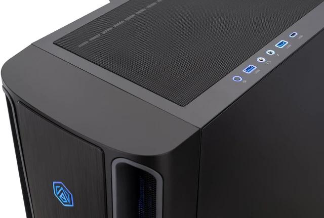 Alt view image 4 of 9 - ABS Kaze II Ruby Prebuilt Gaming PC - Windows 11 - AMD Ryzen 7 9800X3D - GeForce RTX 5090 32GB - DLSS 4 - 64GB DDR5 - 2TB NVMe SSD