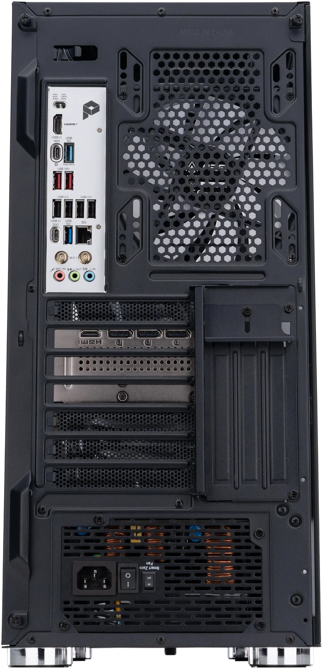 Alt view image 5 of 9 - ABS Kaze II Ruby Prebuilt Gaming PC - Windows 11 - AMD Ryzen 7 9800X3D - GeForce RTX 5090 32GB - DLSS 4 - 64GB DDR5 - 2TB NVMe SSD