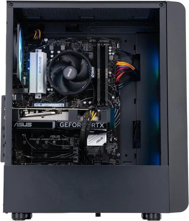 Alt view image 3 of 8 - ABS Kaze Ruby High Performance Gaming PC – AMD Ryzen 5 7600 - GeForce RTX 4070 - 32GB DDR5 6000MHz - 1TB M.2 NVMe SSD – AKR7600F4070