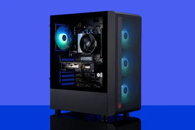 Alt view image 8 of 8 - ABS Kaze Ruby High Performance Gaming PC – AMD Ryzen 5 7600 - GeForce RTX 4070 - 32GB DDR5 6000MHz - 1TB M.2 NVMe SSD – AKR7600F4070