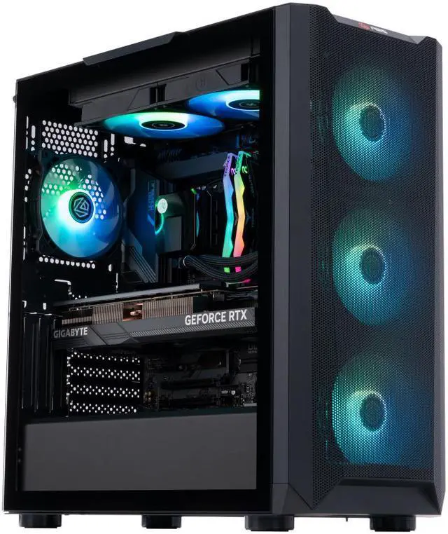 Main image of ABS Kaze Aqua Gaming PC - Intel i7 14700KF - GeForce RTX 4090 AI-Powered Performance - 32GB DDR5 6000MHz - 2TB M.2 NVMe SSD - Windows 11