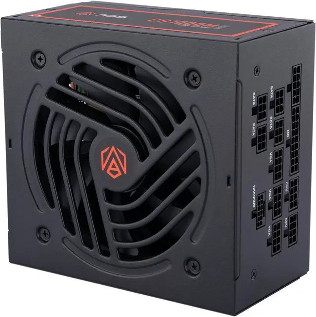 Alt view image 5 of 12 - ABS Cyclops CS1000M PCIE 5, 80 GOLD Fully Modular Gaming PSU, 12VHPWR-12+4 Cable, ATX 3.0 & PCIE 5.1 Ready, 1000W Power Supply, 5 Year Warranty