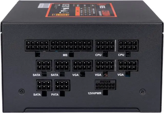 Alt view image 10 of 12 - ABS Cyclops CS1000M PCIE 5, 80 GOLD Fully Modular Gaming PSU, 12VHPWR-12+4 Cable, ATX 3.0 & PCIE 5.1 Ready, 1000W Power Supply, 5 Year Warranty
