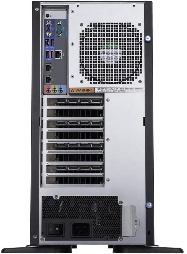 Alt view image 6 of 10 - ABS Zaurion Pro Workstation - Powered by aiDAPTIV+ & Ubuntu, Intel Xeon W5-3535X, 4x Nvidia RTX 6000 Ada, 512GB DDR5 ECC, 2TB NVMe SSD, 2TB AI Acceleration (aiDAPTIVCache), 4x 2TB SATA SSD