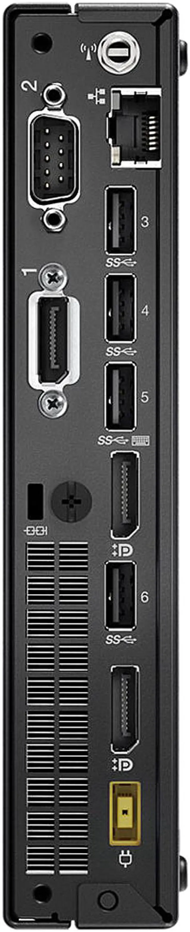 Alt view image 5 of 5 - Lenovo Desktop Computer ThinkCentre M710q Tiny Intel Core i5-7500T 8GB DDR4 256GB SSD Intel HD Graphics 630 Windows 10 Pro 64-bit