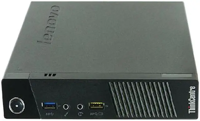 Alt view image 2 of 4 - Lenovo Business Desktop ThinkCentre M93P-TINY Intel Core i5-4570T 8GB DDR3 256GB SSD Intel HD Graphics 4600 Windows 10 Pro 64-bit