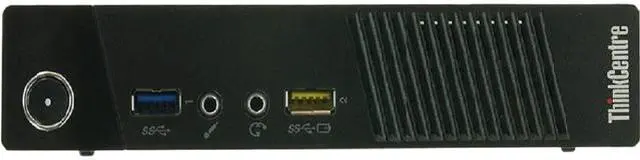 Main image of Lenovo Business Desktop ThinkCentre M93P-TINY Intel Core i5-4570T 8GB DDR3 256GB SSD Intel HD Graphics 4600 Windows 10 Pro 64-bit
