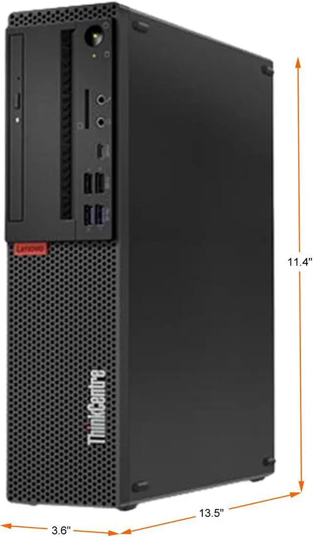 Alt view image 3 of 6 - Lenovo ThinkCentre M720 Small Form Factor Desktop Intel Core i5 8th Gen 8400 (2.80GHz) 16GB DDR4 512 GB SSD DVD-ROM Windows 11 Pro 64-bit