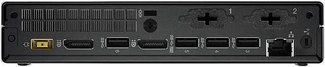 Alt view image 2 of 2 - Lenovo Business Desktop ThinkCentre M910q Tiny Intel Core i5-7500T 8GB DDR4 500GB HDD 256GB SSD Intel HD Graphics 630 Windows 10 Pro 64-bit
