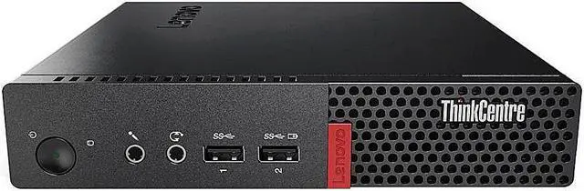 Main image of Lenovo Business Desktop ThinkCentre M910q Tiny Intel Core i5-7500T 8GB DDR4 500GB HDD 256GB SSD Intel HD Graphics 630 Windows 10 Pro 64-bit