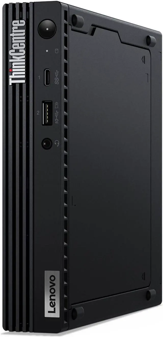 Alt view image 3 of 6 - Lenovo ThinkCentre M75q Gen 2 11JJ00APUS Desktop Computer - AMD Ryzen 5 PRO 4650GE 3.30 GHz - 16 GB RAM DDR4 SDRAM - 256 GB M.2 PCI Express NVMe SSD - Tiny - Black