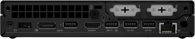 Alt view image 4 of 9 - Lenovo ThinkCentre M80q Gen 3 11U1 - Tiny - Core i5 12500T / 2 GHz - vPro Enterprise - RAM 16 GB - SSD 256 GB - TCG Opal Encryption, NVMe, Value - UHD Graphics 770 - GigE, Bluetooth 5.2, 802.11ax