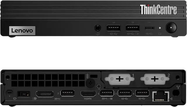 Alt view image 6 of 9 - Lenovo ThinkCentre M80q Gen 3 11U1 - Tiny - Core i5 12500T / 2 GHz - vPro Enterprise - RAM 16 GB - SSD 256 GB - TCG Opal Encryption, NVMe, Value - UHD Graphics 770 - GigE, Bluetooth 5.2, 802.11ax
