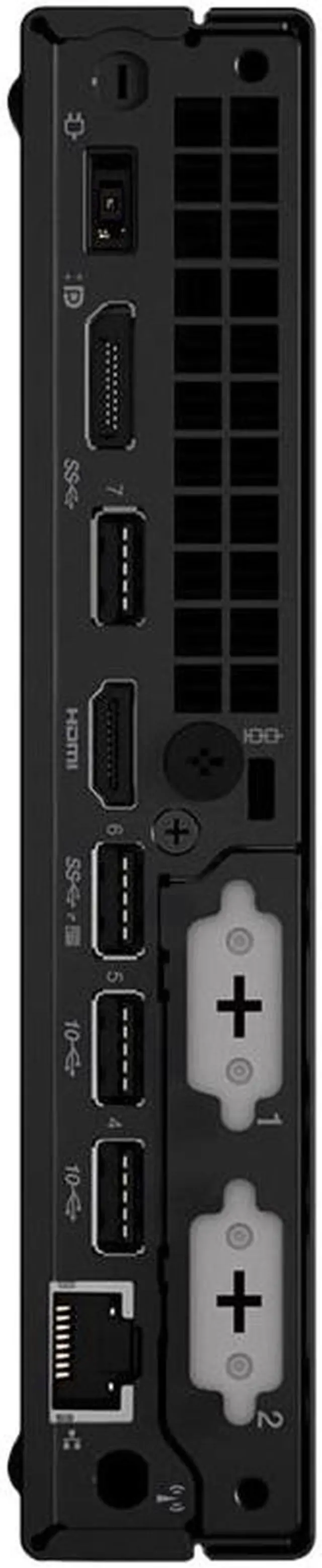 Alt view image 7 of 9 - Lenovo ThinkCentre M80q Gen 3 11U1 - Tiny - Core i5 12500T / 2 GHz - vPro Enterprise - RAM 16 GB - SSD 256 GB - TCG Opal Encryption, NVMe, Value - UHD Graphics 770 - GigE, Bluetooth 5.2, 802.11ax