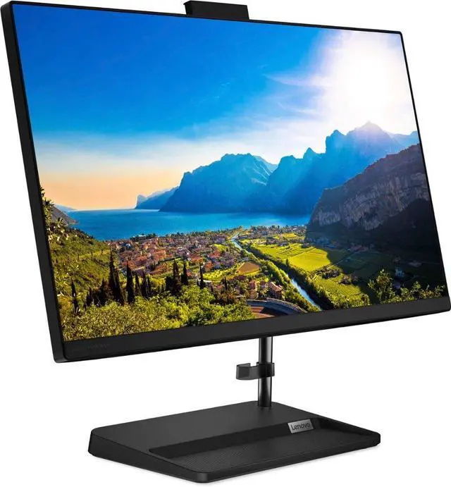 Alt view image 6 of 11 - Lenovo - IdeaCentre AIO 3 AMD 24" All-In-One - AMD Ryzen 5 5500U - 8GB Memory - 256GB Solid State Drive - Black - Win 11 - AMD Radeon
