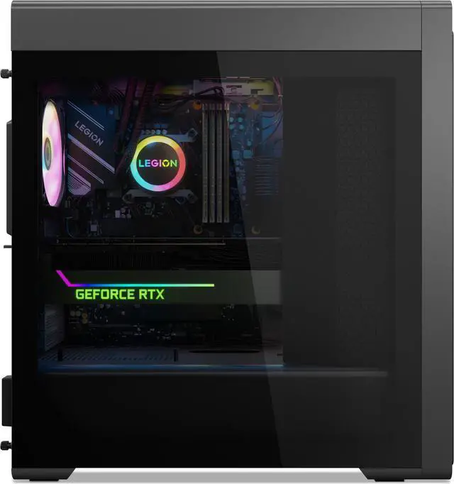 Alt view image 6 of 17 - Lenovo Gaming Desktop Legion T7 34IRZ8 90V7004LUS Intel Core i9-13900KF 32GB DDR5 1TB PCIe SSD GeForce RTX 4080 Windows 11 Home 64-bit