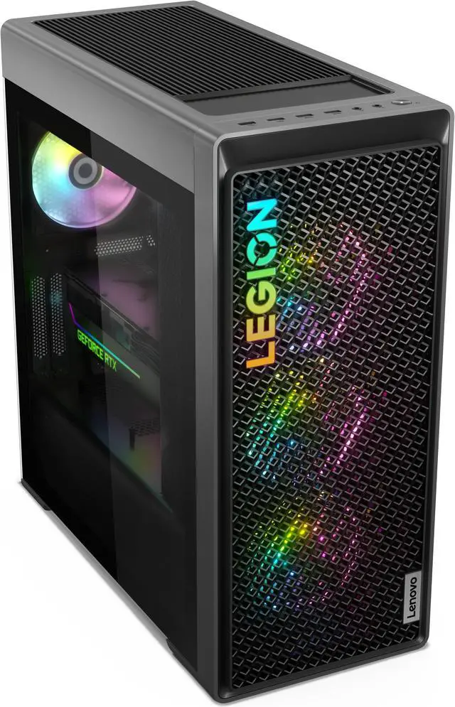 Alt view image 5 of 17 - Lenovo Gaming Desktop Legion T7 34IRZ8 90V7004LUS Intel Core i9-13900KF 32GB DDR5 1TB PCIe SSD GeForce RTX 4080 Windows 11 Home 64-bit