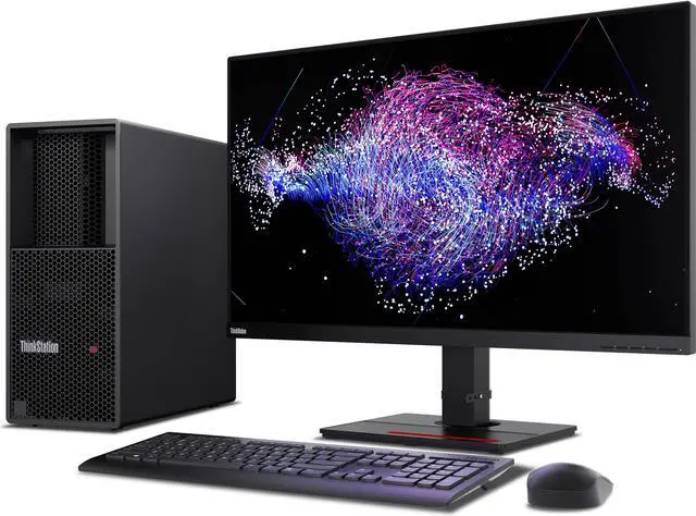 Alt view image 14 of 14 - Lenovo ThinkStation P3 30GS002VUS Workstation - Intel Core i7 Hexadeca-core (16 Core) i7-13700 13th Gen 2.10 GHz - 16 GB DDR5 SDRAM RAM - 512 GB SSD - Desktop PC Tower