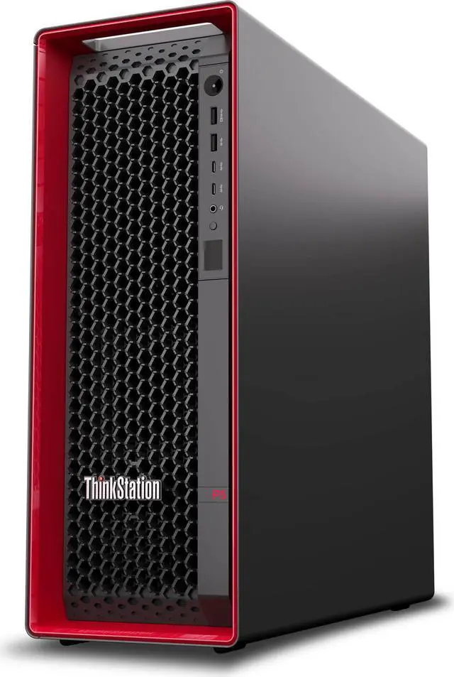 Alt view image 2 of 17 - Lenovo ThinkStation 30GA0014US - Intel Xeon Hexa-core (6 Core) w3-2425 - 32 GB DDR5 SDRAM RAM - 512 GB SSD - Tower - Intel W790 Chipset Chip - Windows 11 Pro - NVIDIA T1000 8 GB Graphics