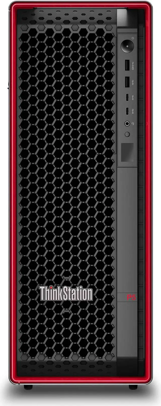 Alt view image 3 of 17 - Lenovo ThinkStation 30GA0014US - Intel Xeon Hexa-core (6 Core) w3-2425 - 32 GB DDR5 SDRAM RAM - 512 GB SSD - Tower - Intel W790 Chipset Chip - Windows 11 Pro - NVIDIA T1000 8 GB Graphics