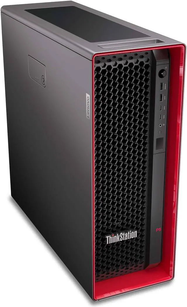 Alt view image 4 of 17 - Lenovo ThinkStation 30GA0014US - Intel Xeon Hexa-core (6 Core) w3-2425 - 32 GB DDR5 SDRAM RAM - 512 GB SSD - Tower - Intel W790 Chipset Chip - Windows 11 Pro - NVIDIA T1000 8 GB Graphics