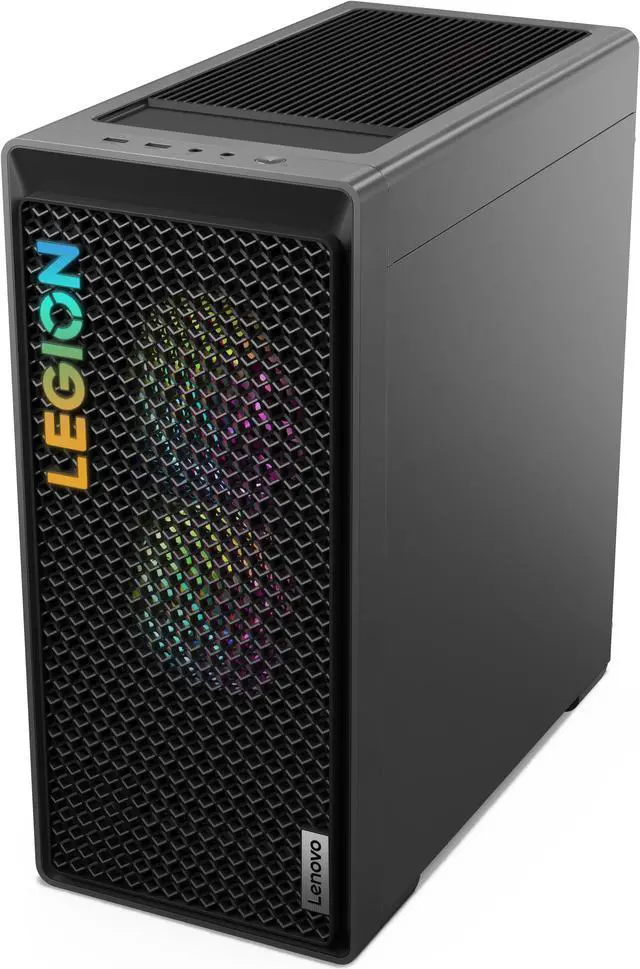 Alt view image 4 of 16 - Lenovo Gaming Desktop Legion T5 26IRB8 90UT0016US Intel Core i7-13700F 16GB DDR5 1TB PCIe SSD GeForce RTX 4060 Ti Windows 11 Home 64-bit